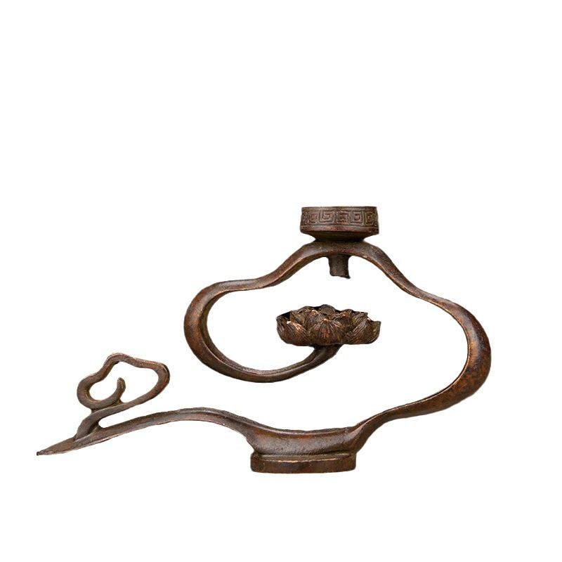 新品未使用 古銅 人物 哈 二 将 仏像 件 古銅 家庭 金属 装飾 品 工芸