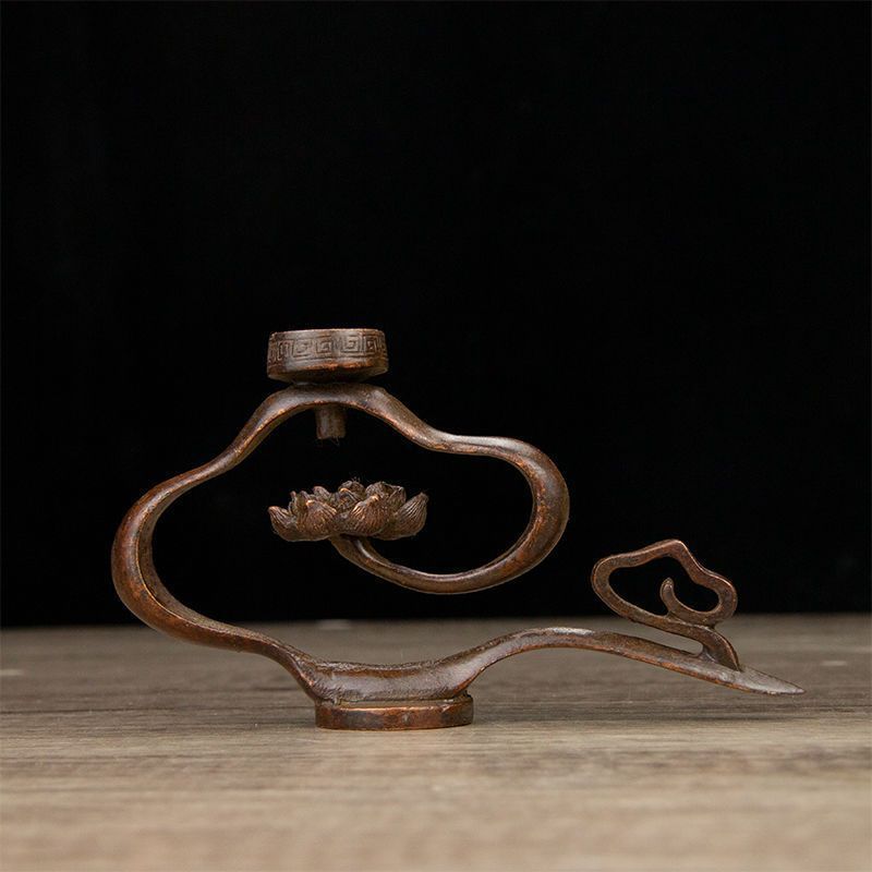 新品未使用 古銅 人物 哈 二 将 仏像 件 古銅 家庭 金属 装飾 品 工芸