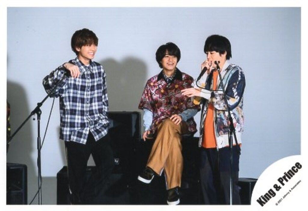 King&Prince 21年 Re:Sense 永瀬廉/髙橋海人/岸優太 公式写真 *1枚