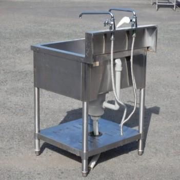  タニコー 業務用 ステンレス 1槽 シンク W 600 D H 800 150 mm 厨房 槽内寸 深270 右さび TX-1 S-60 cm その他 キッチンツール