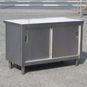  マルゼン 業務用 ステンレス 調理台 W 1200 D 600 H 800 cm BH-126 N 引違い 扉付 作業台 片面 その他 キッチンツール