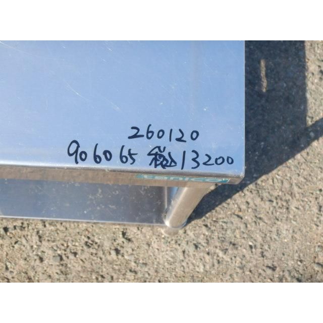 タニコー 業務用 ステンレス 作業台 ガス台 W 900 D 600 H 650ｍm 厨房 コンロ台 オーブン台 cm