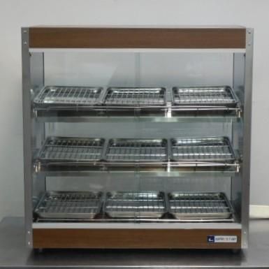 2016年製 業務用 PRO-9WSE ホット ショーケース W600D300H610mm 棚2段