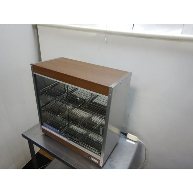 2016年製 業務用 PRO-9WSE ホット ショーケース W600D300H610mm 棚2段