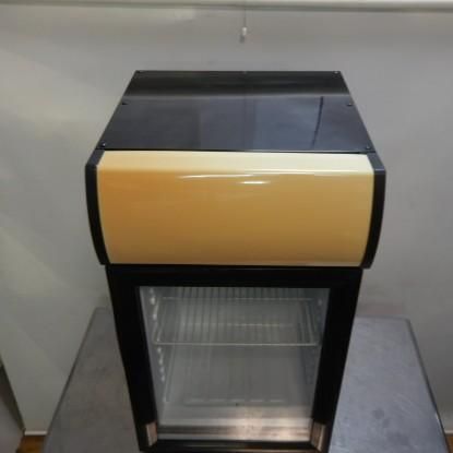 SIS 卓上 冷蔵ショーケース W400D415H733mm 40L 76W 100V 22kg SC40B