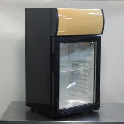 SIS 卓上 冷蔵ショーケース W400D415H733mm 40L 76W 100V 22kg SC40B