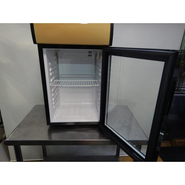 SIS 卓上 冷蔵ショーケース W400D415H733mm 40L 76W 100V 22kg SC40B