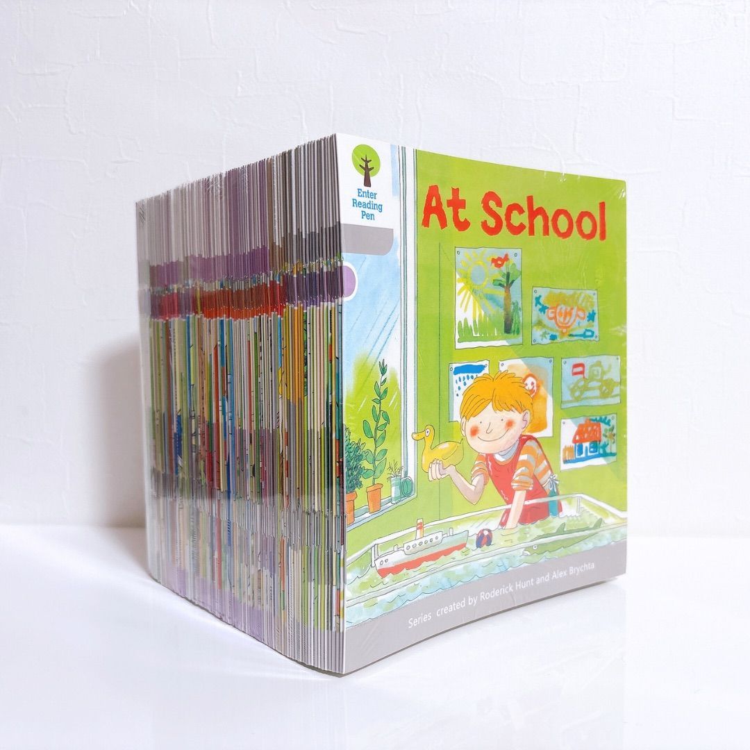 ORT 最高品質 絵本376冊 stage1-13チャンツ付　全冊音源お得セット Oxford Reading Tree ORT Stage1-13 絵本376冊セット 音源付き 英語