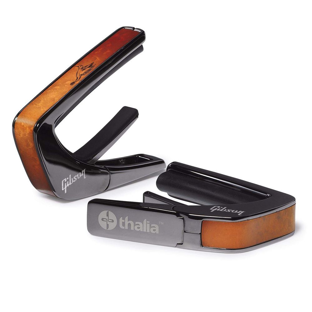 Thalia Capos ギターカポ Gibson コラボモデル ブラッククローム仕上げ TH-GIBCB-01 Hummingbird Sunburst アメリカ製【並行輸入】