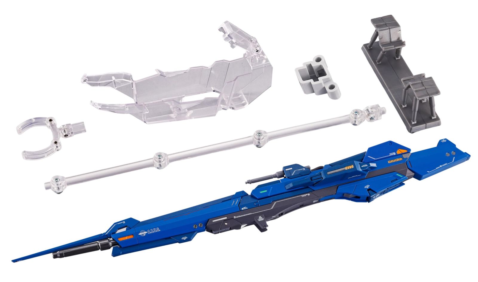 METAL BUILD ハイパー メガ ランチャー オプションセット ABS製 全長 約300 mm 塗装済みフィギュア ゼータガンダム は です