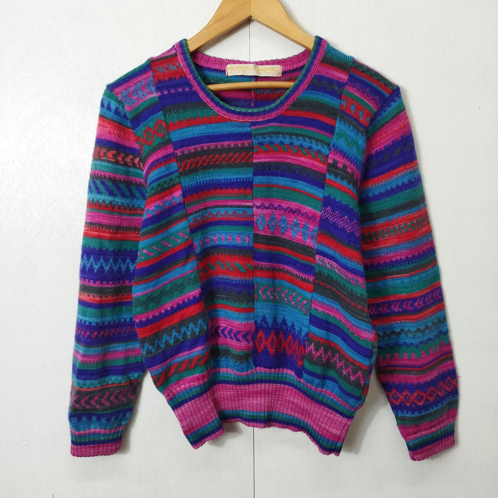MORIOKA SACHIKO 森岡幸子 モリオカ サチコ セーター クルーネック