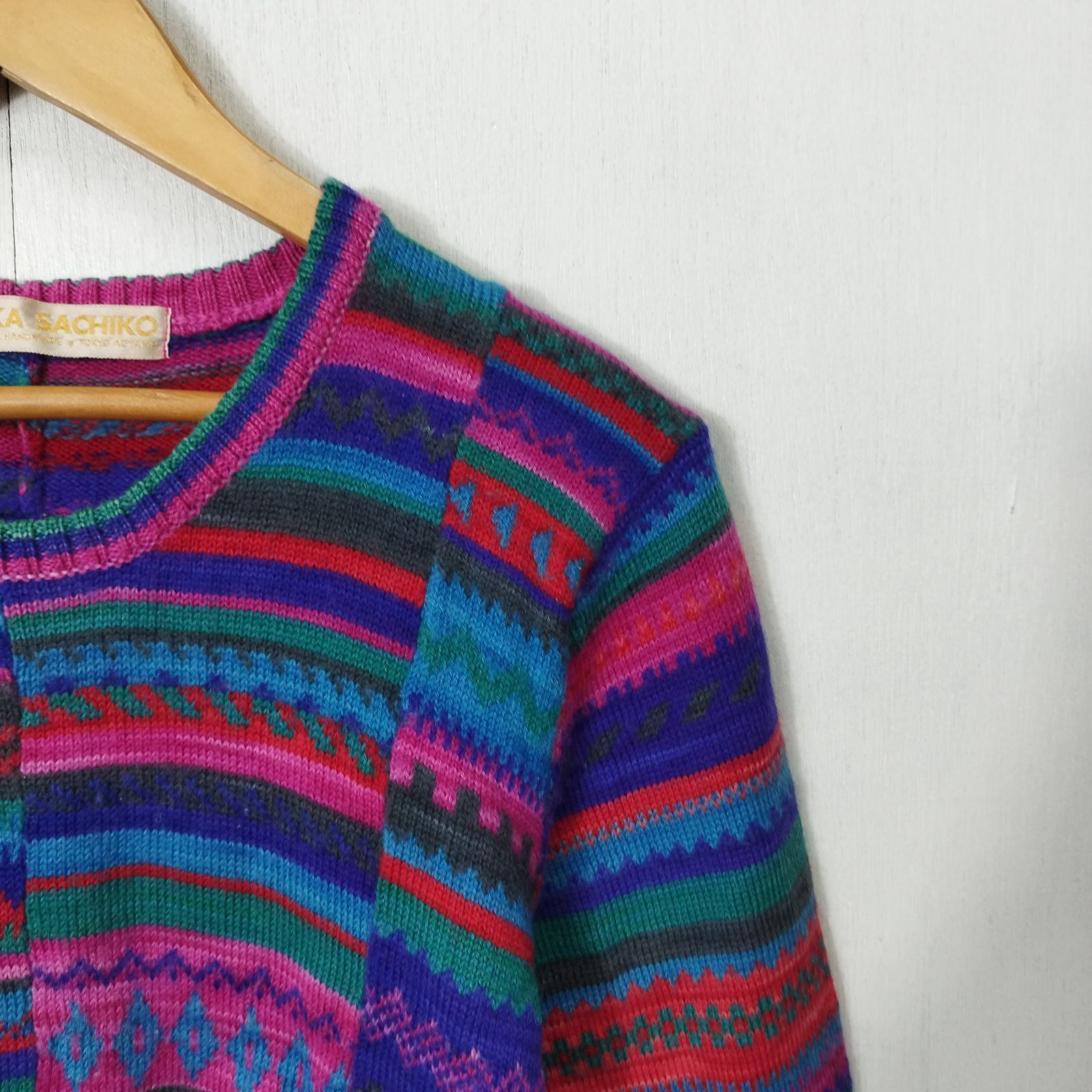 MORIOKA SACHIKO 森岡幸子 モリオカ サチコ セーター クルーネック