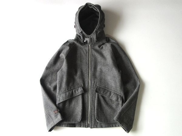 名作 NIGEL CABOURN ナイジェルケーボン RAW SEAM SHORT PARKA 
