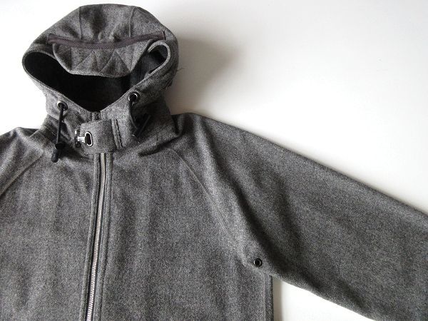 名作 NIGEL CABOURN ナイジェルケーボン RAW SEAM SHORT PARKA 