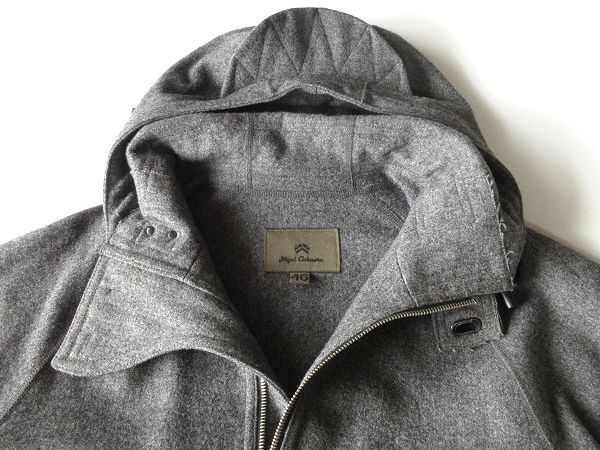 名作 NIGEL CABOURN ナイジェルケーボン RAW SEAM SHORT PARKA 