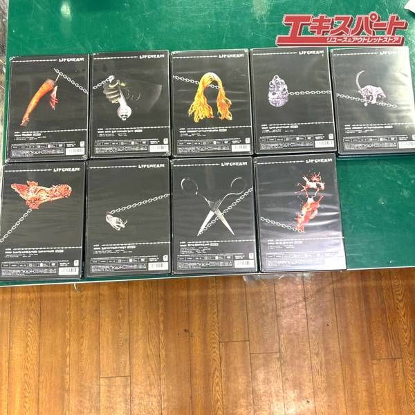 品 セット LIP CREAM DVD 01〜09 ハードコア hardcore punk