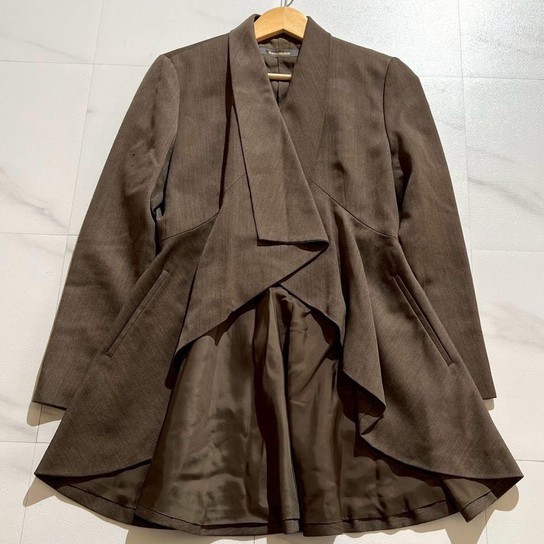 ISSEY MIYAKE イッセイミヤケ 筆タグ 80s 80年代 アシンメトリー 変形