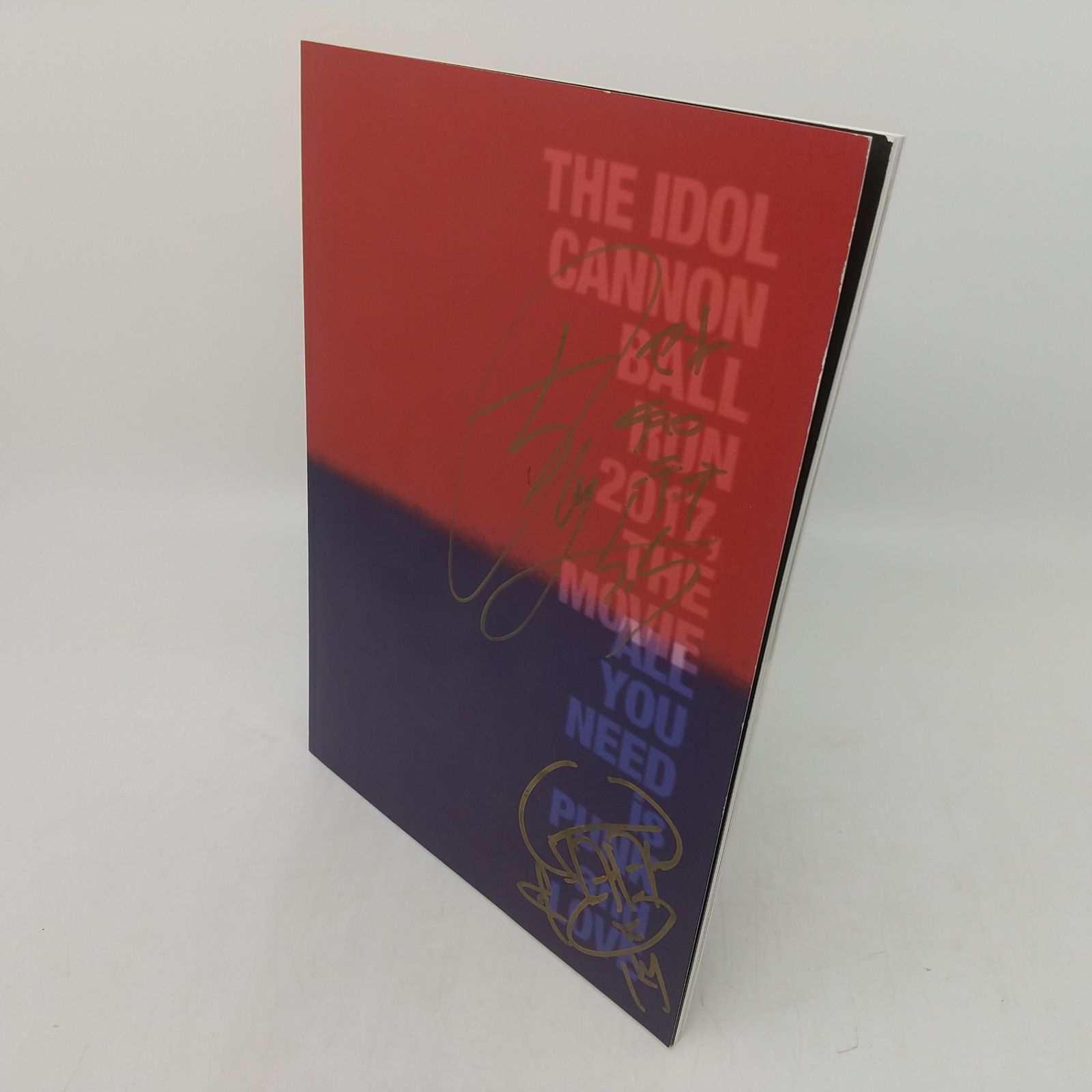 サイン入り】劇場版アイドルキャノンボール/ALLYOUNEEDisPUNK and LOVE