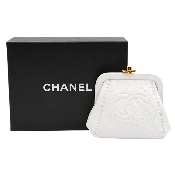 シャネル バッグ レディース がま口ポーチ 小物入れ ココマーク