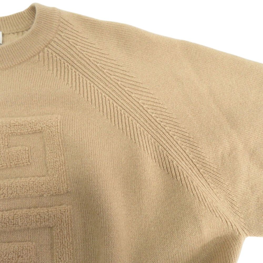 ジバンシィ 4Gロゴ クルーネック セーター ニット カシミヤ ベージュ