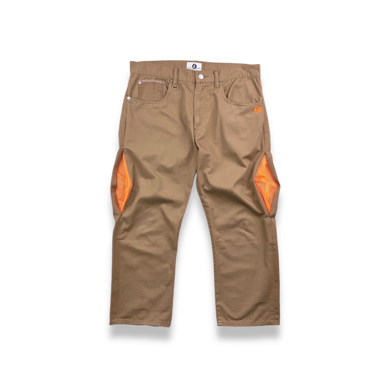 GOODENOUGH グッドイナフ ベンチレーション七分丈パンツ クロップド