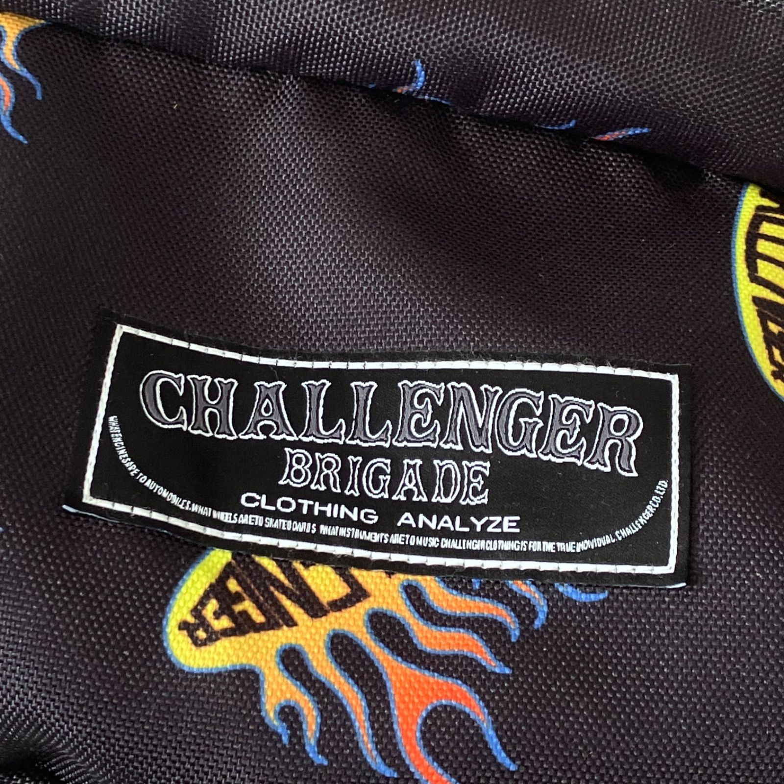 状態良 希少 CHALLENGER チャレンジャー ファイヤーボール バッグ 長瀬