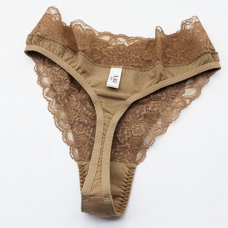 新古品 グラントイーワンズ LALA Grant Fairy Tバックショーツ L モカ