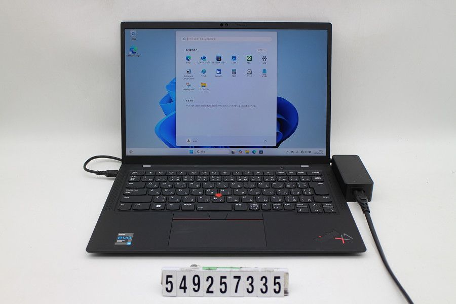 Lenovo ThinkPad X1 Carbon 9th Gen Core i5 1135G7 2.4GHz/8GB/256GB(SSD)/14W/WUXGA(1920x1200)/Win11 【549257335】