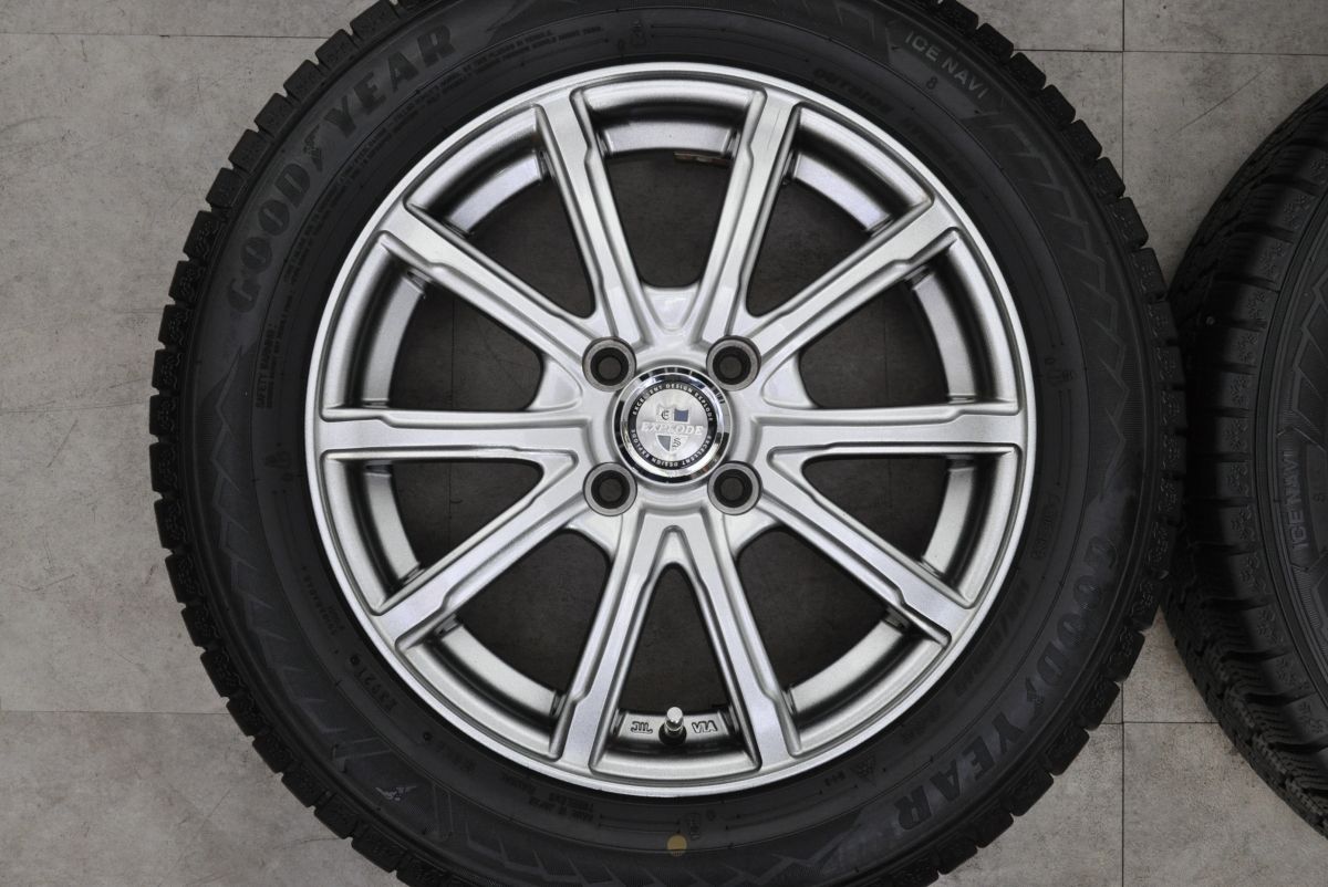 社外 EXPLODE 14インチ 4.5J +45 4H/100 軽自動車に ホイール4本
