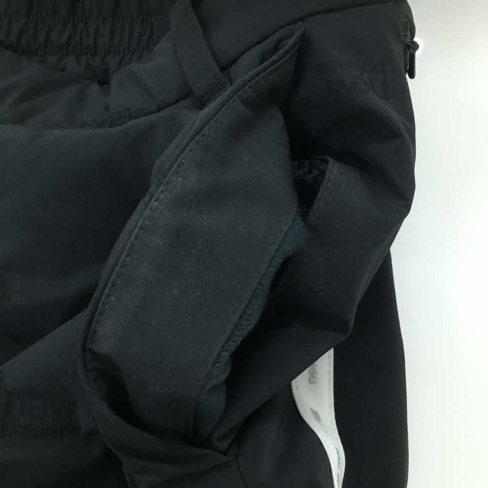 美品】ニューバランス ダウンスカート 黒 ロゴ総柄 レディース 2(L