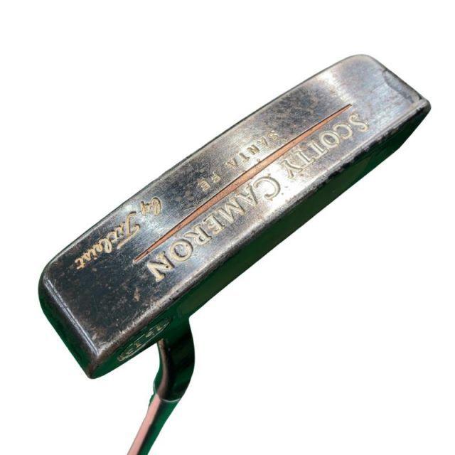 中古】 タイトリスト SCOTTY CAMERON SANTA FE(オイルカン) パター PT