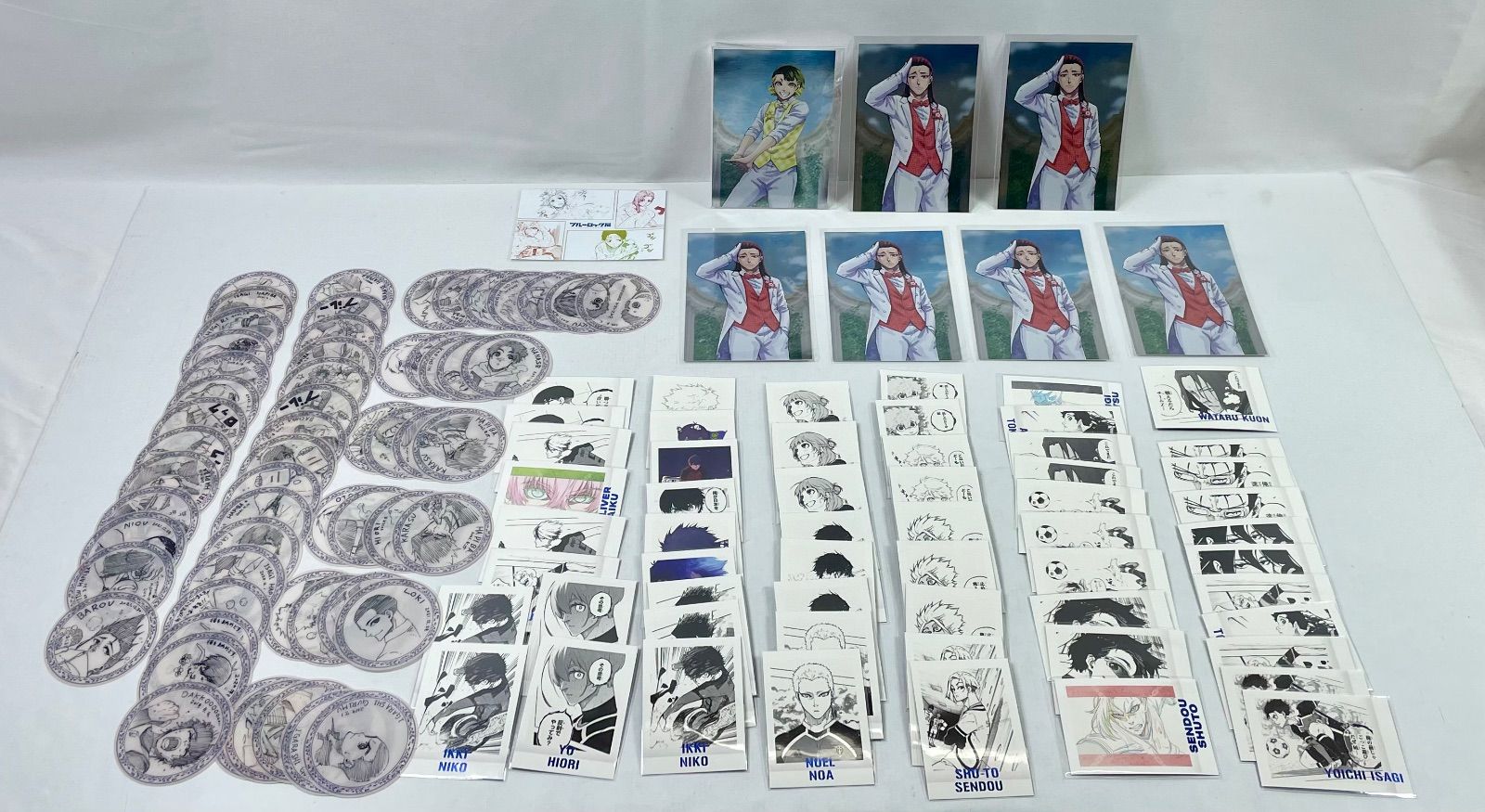 A2598・ブルーロック展 クリアシート ポストカード ブロマイド まとめ