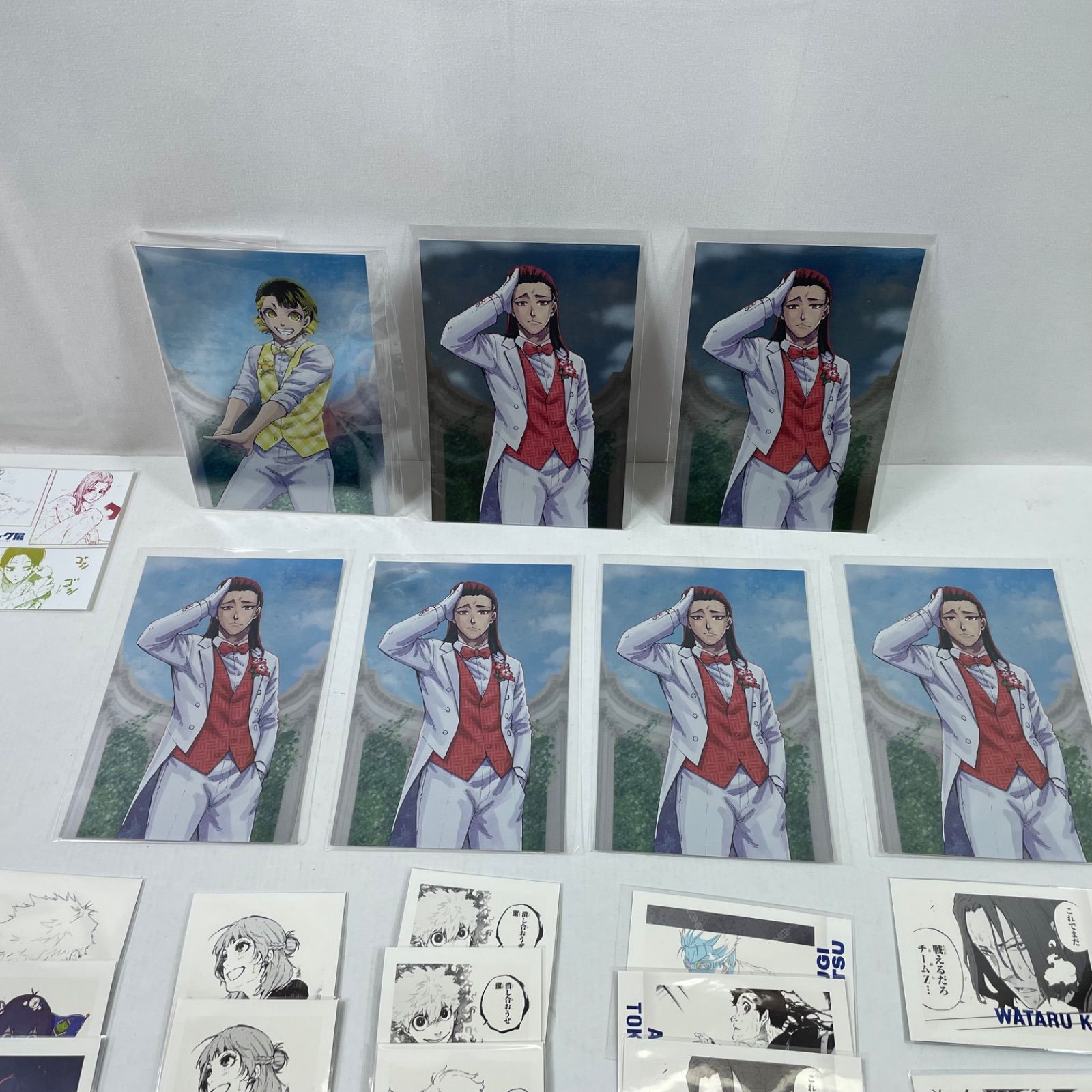 A2598・ブルーロック展 クリアシート ポストカード ブロマイド まとめ