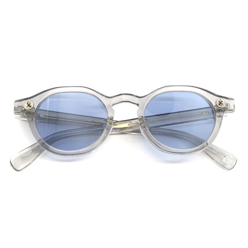 美品 Filton × kikiki optique フィルトン キキキオプティーク サングラス SP-BOUTON 日本製 Couleurs-2 クリアグレー 65009689 美品 Filton × kikiki optique フィルトン キキキオプティーク
