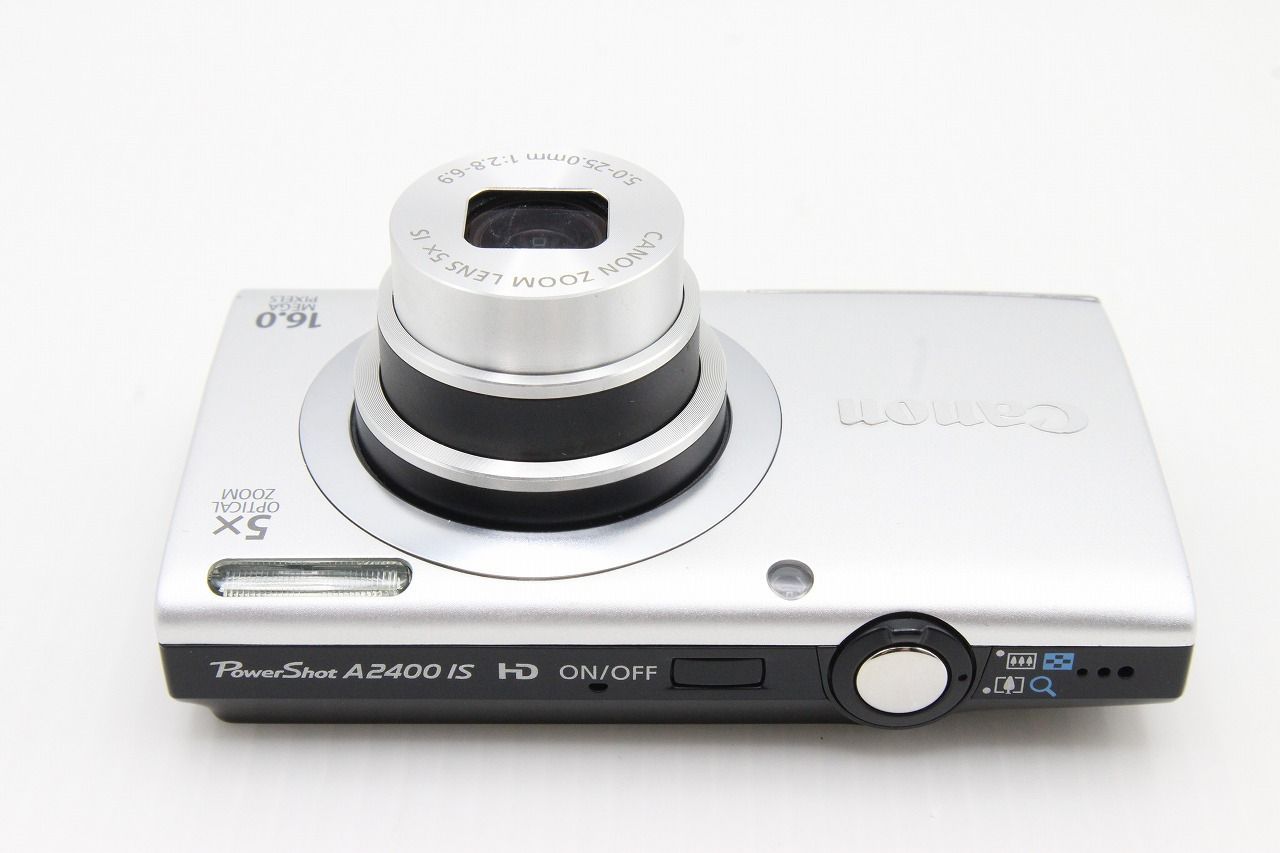 美品 Canon キヤノン PowerShot A2400 IS コンパクトデジタルカメラ
