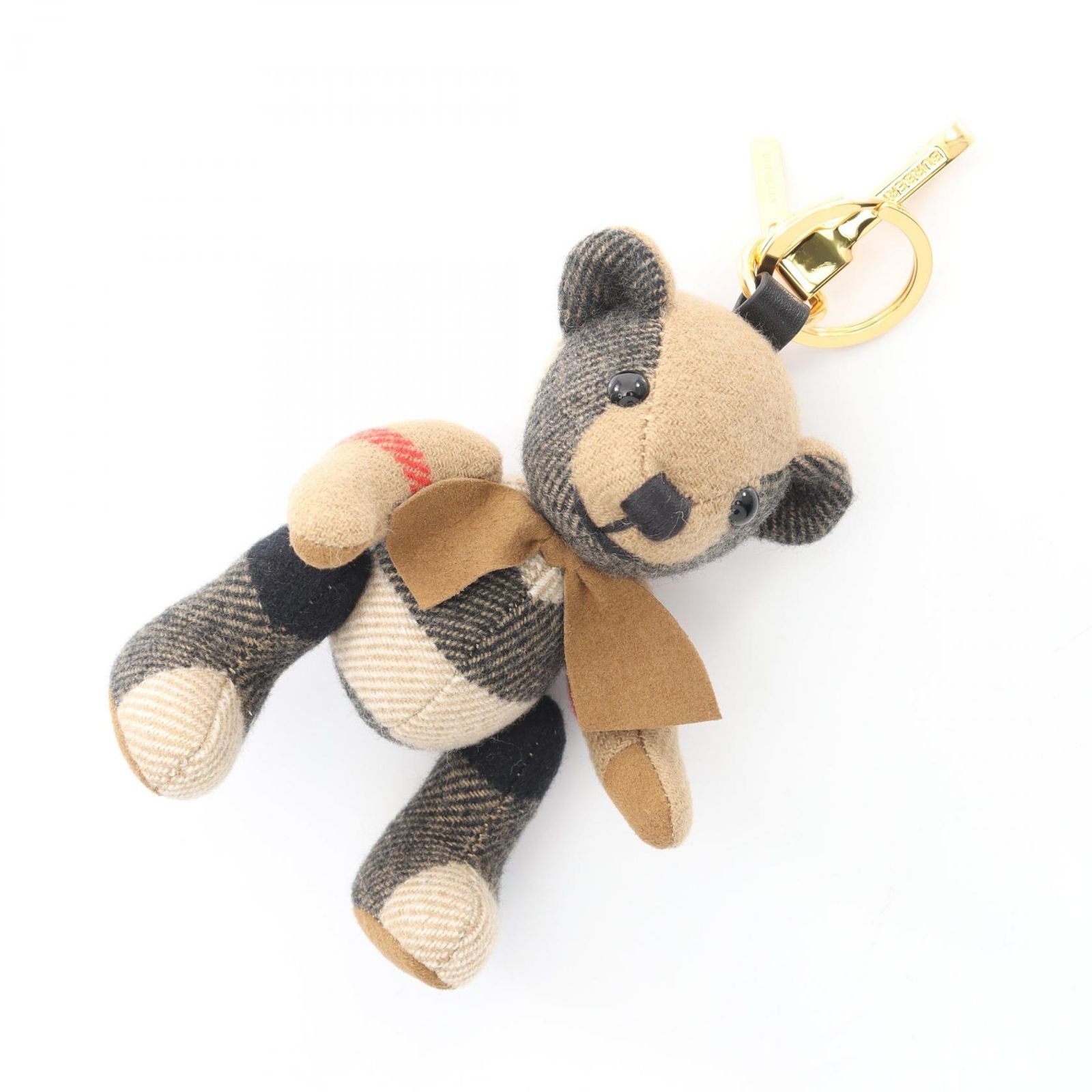 バーバリーベアー希少レアアンティーク バーバリー BURBERRY チャーム トーマスベア ヴィンテージチェック