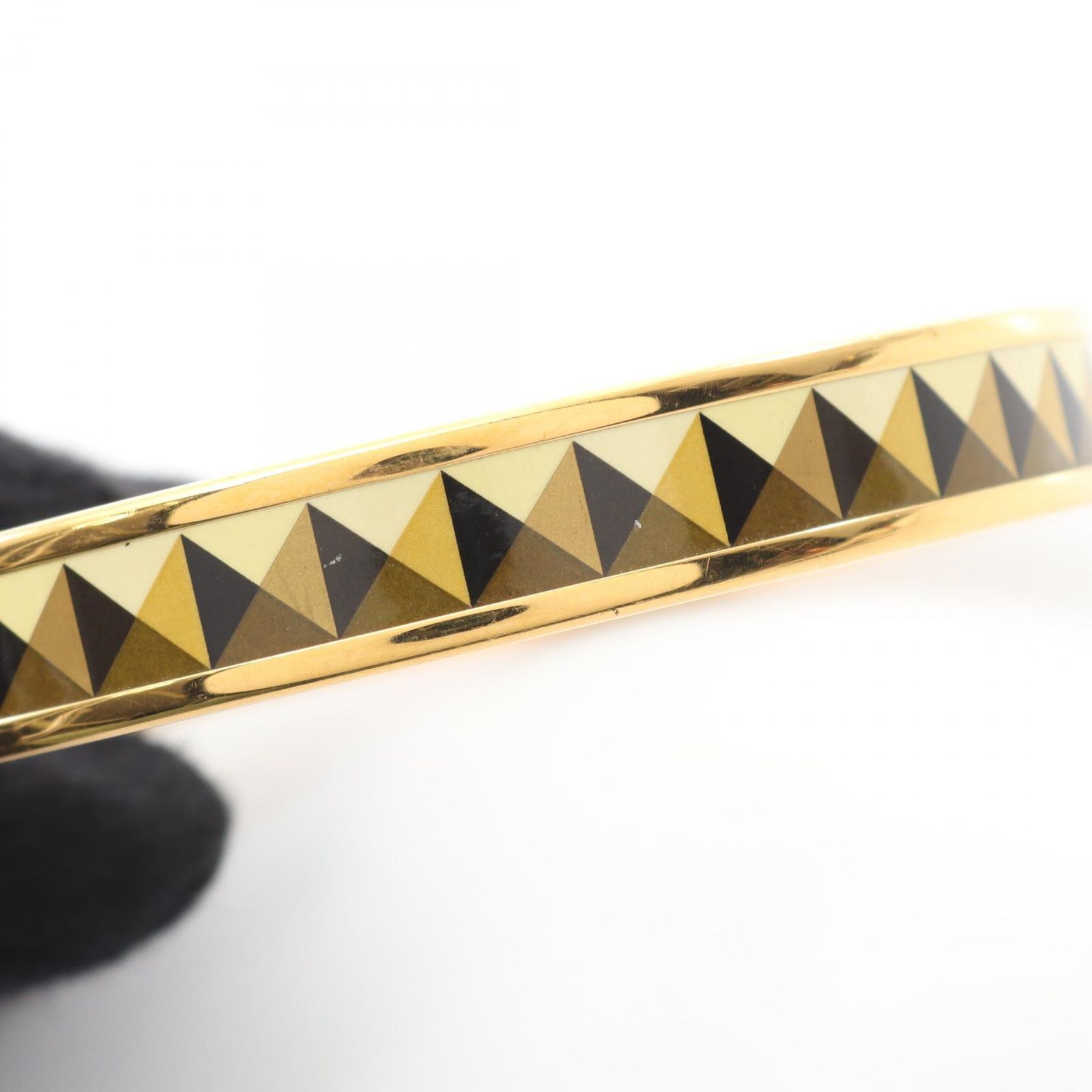 エルメス HERMES バングル エマイユPM GP（ゴールドメッキ） バングル