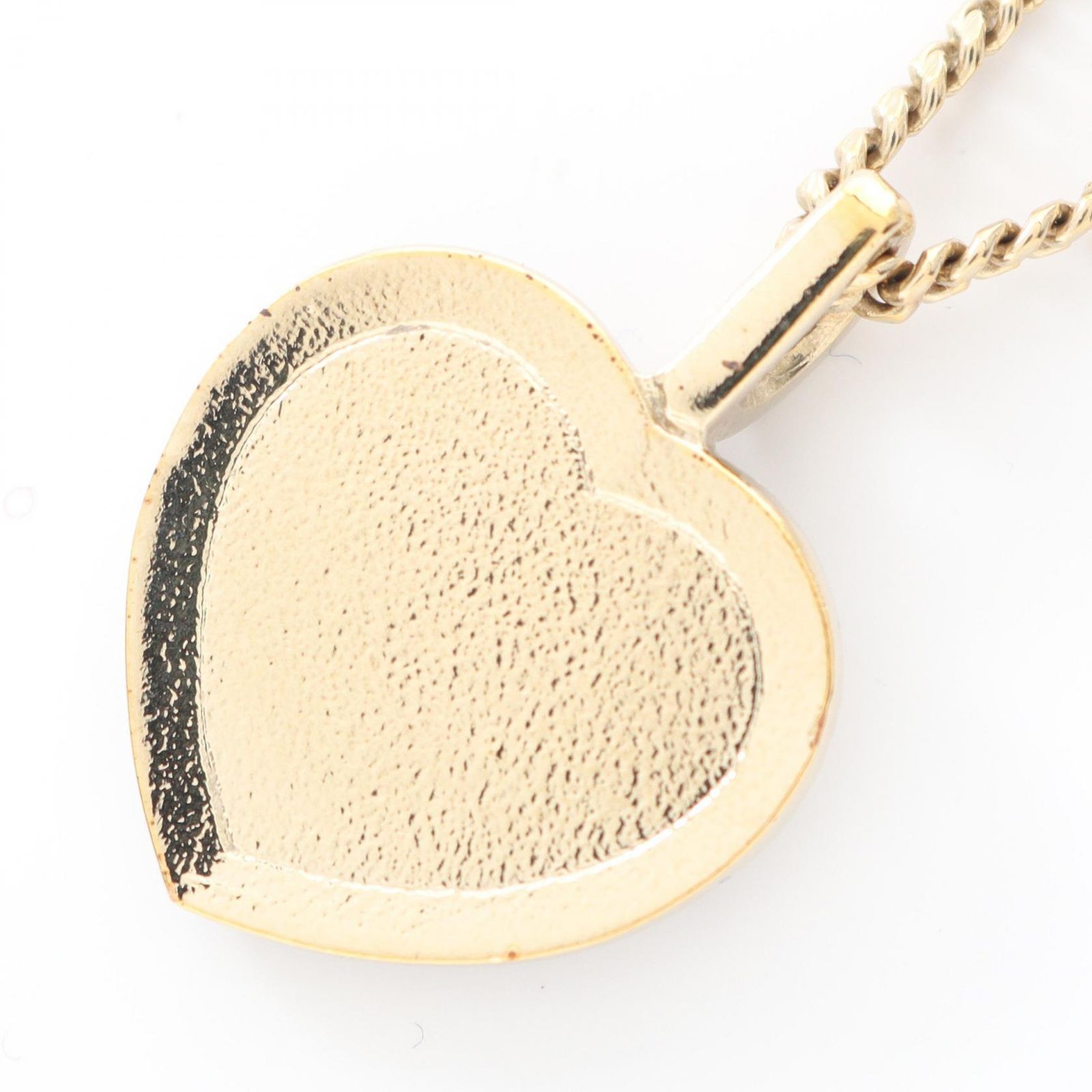 シャネル CHANEL ネックレス ココマーク ハート GP（ゴールドメッキ