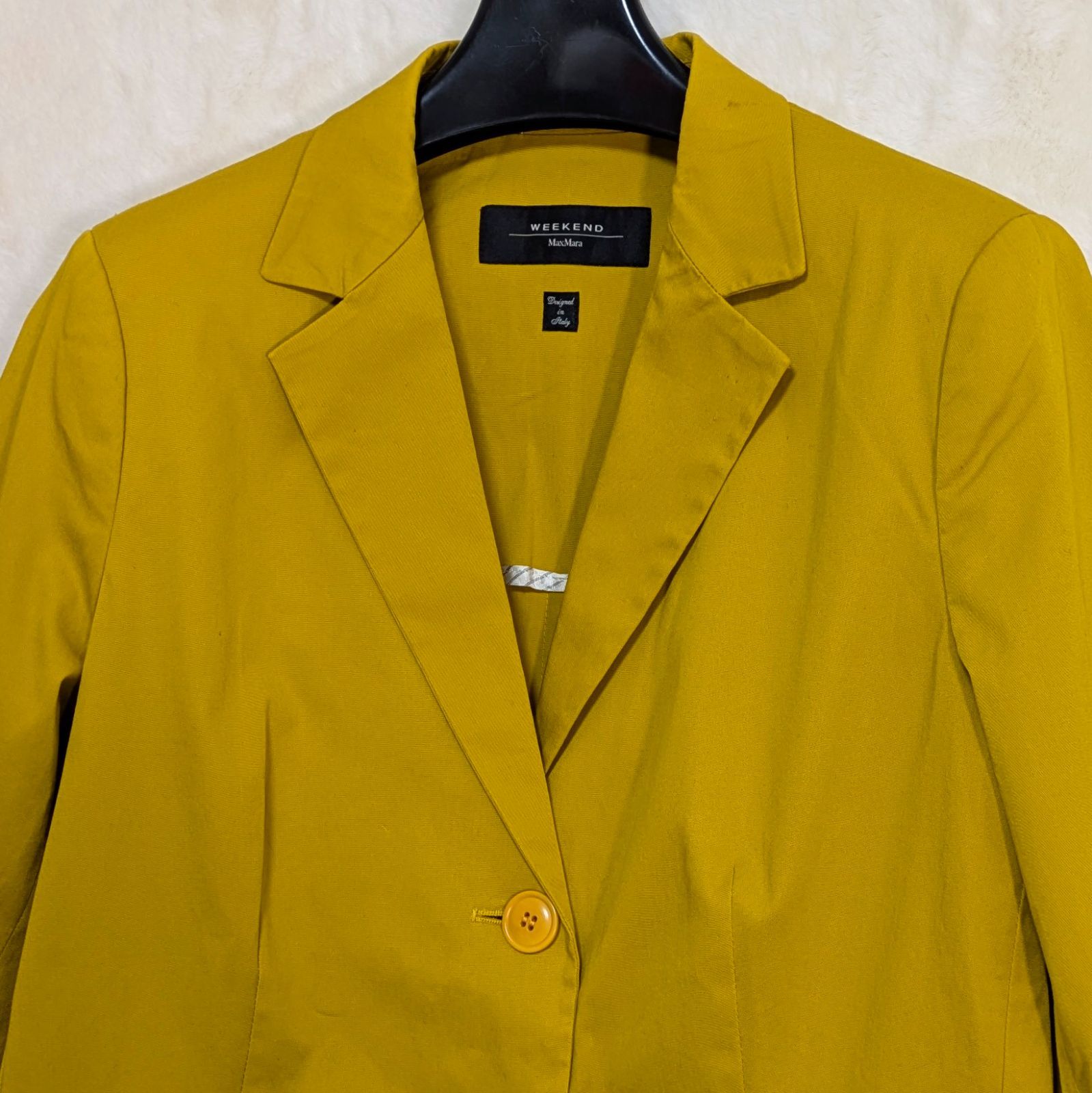 美映え☆ウィークエンド マックスマーラ MaxMara 7分袖ジャケット 
