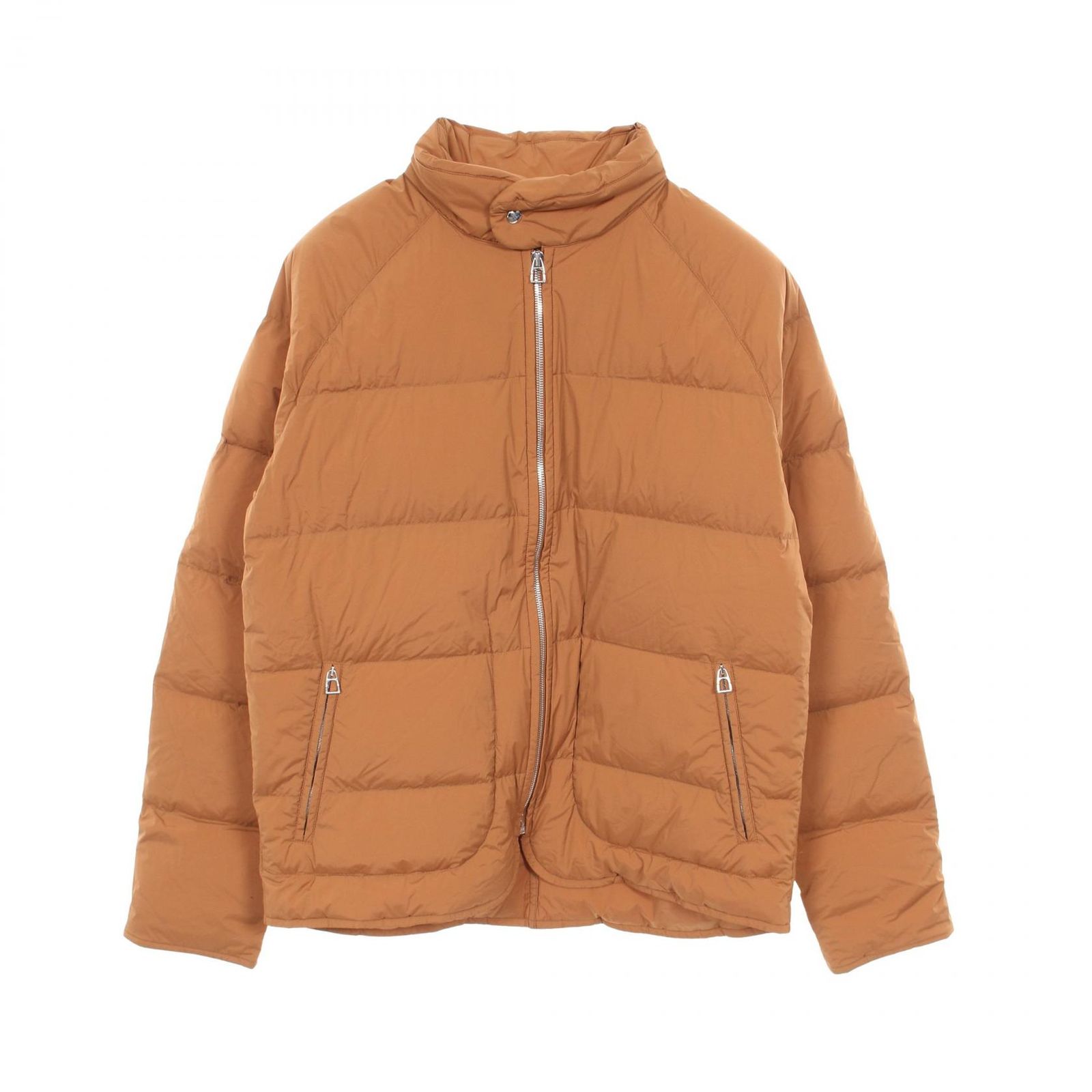 エルメス HERMES ダウンジャケット セリエボタン ナイロン ダウン 