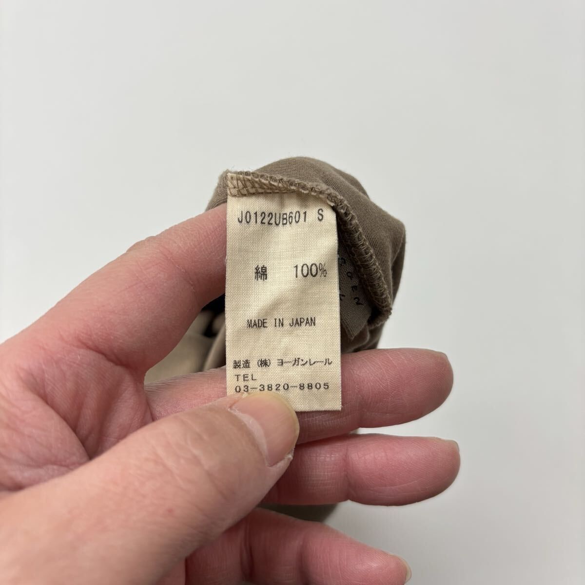 22ss 2022 JURGEN LEHL ヨーガンレール ノースリーブ ラウンド