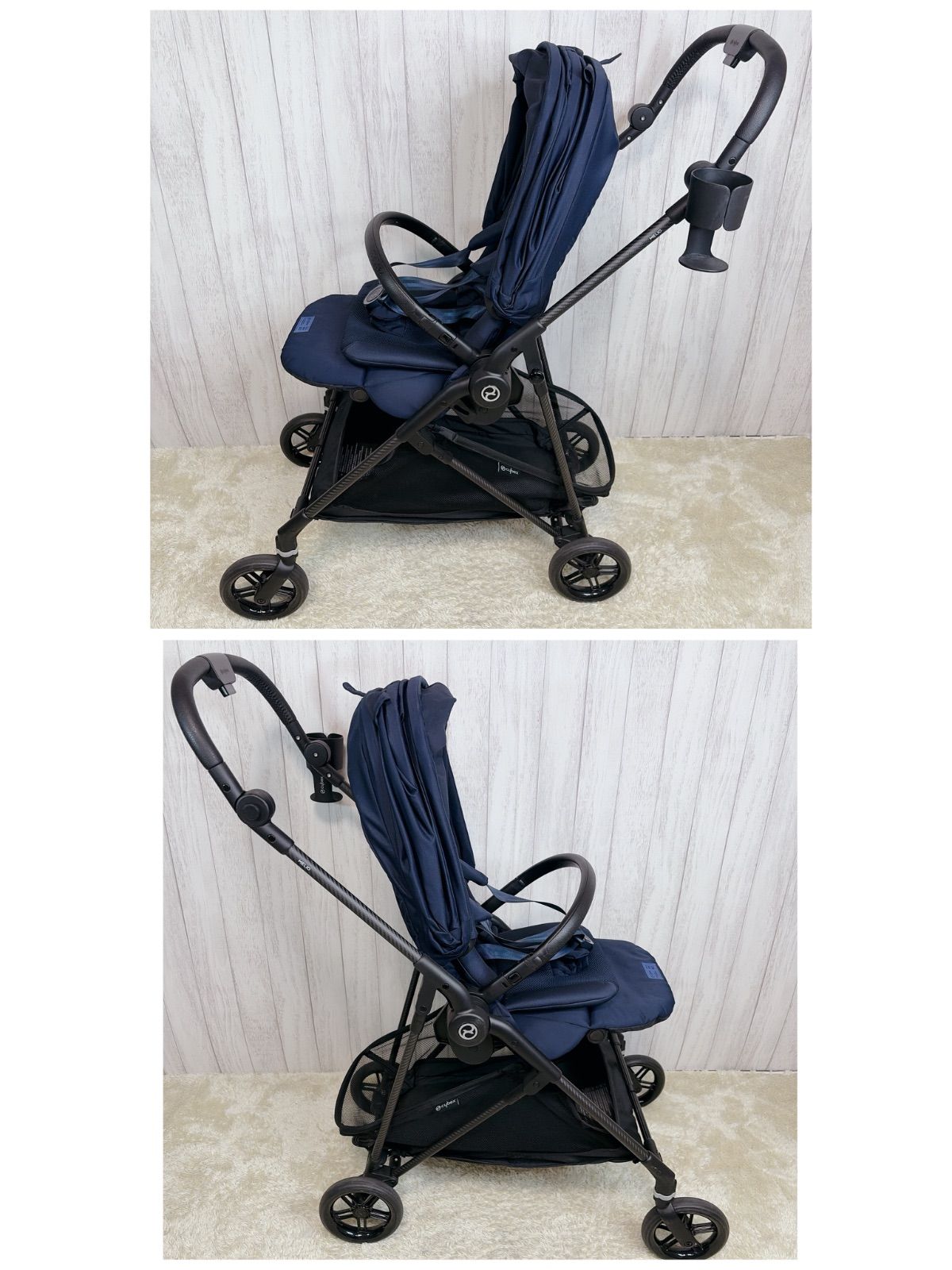 オーシャンブルー ベビーカー