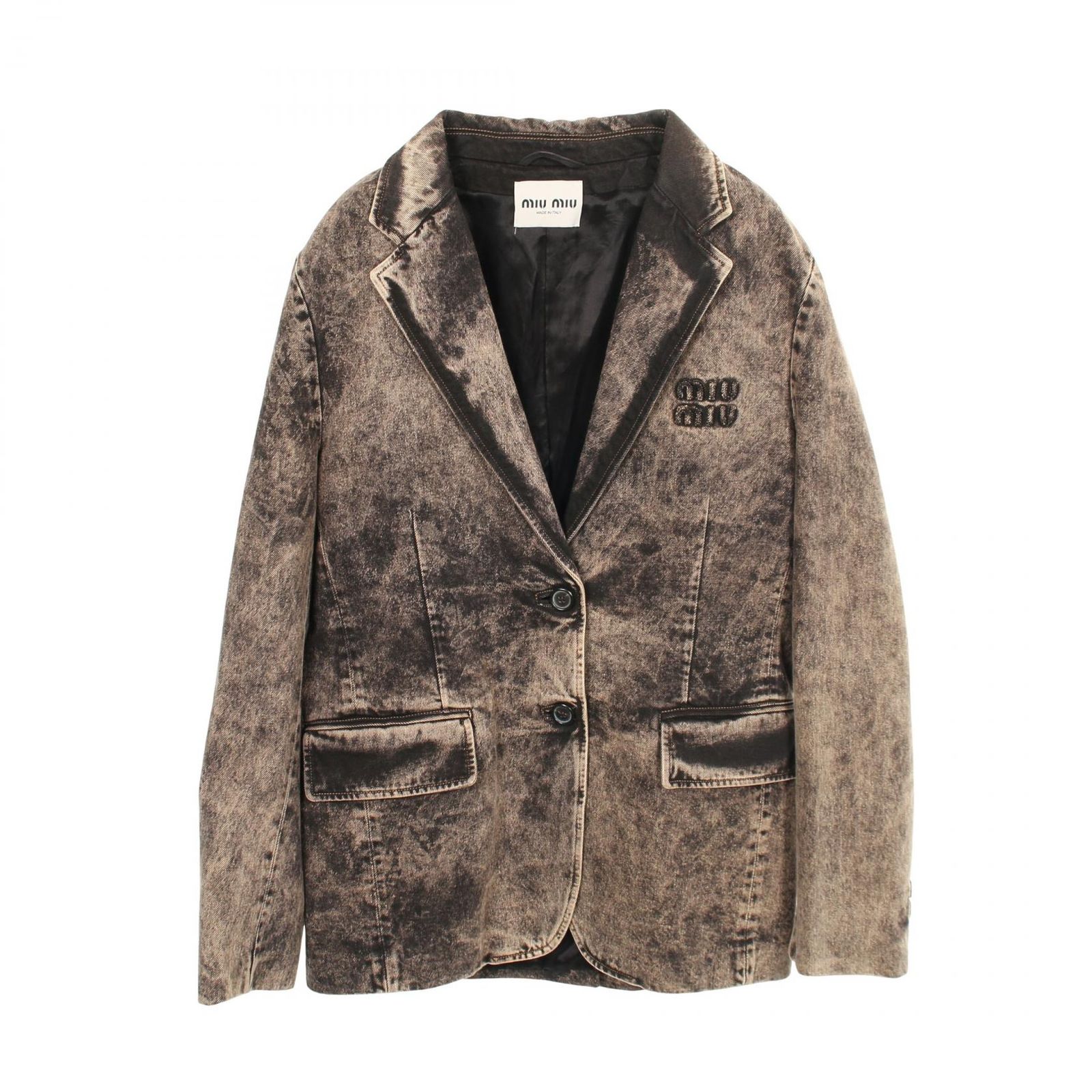 ミュウ ミュウ Miu Miu テーラードジャケット デニム その他