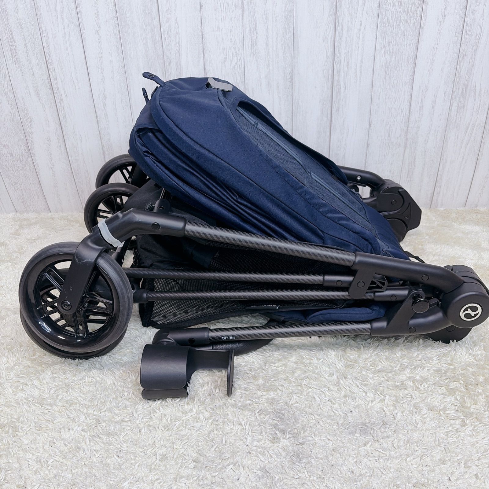 極美品】cybex サイベックス melio メリオカーボン 2022年モデル