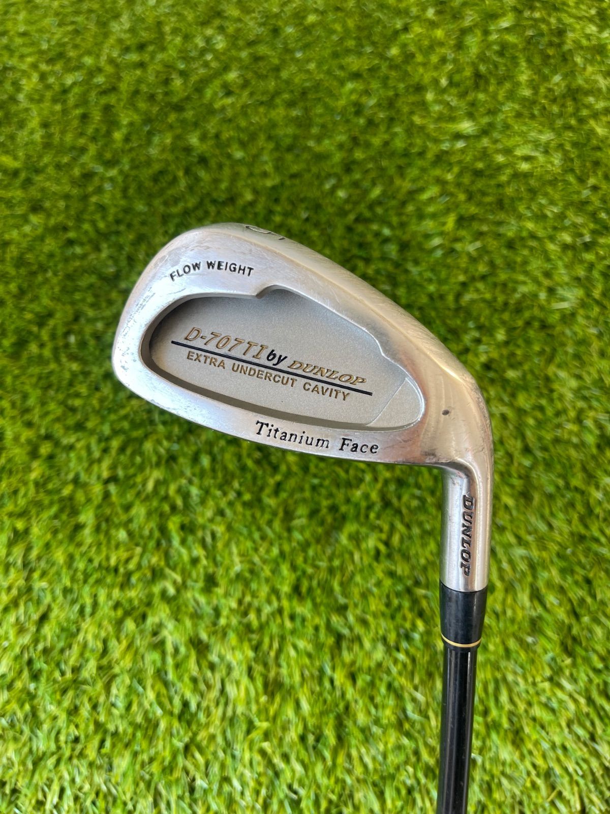 ダンロップ アイアン 5番 右 DUNLOP D-707TI カーボン 男性用 中古 
