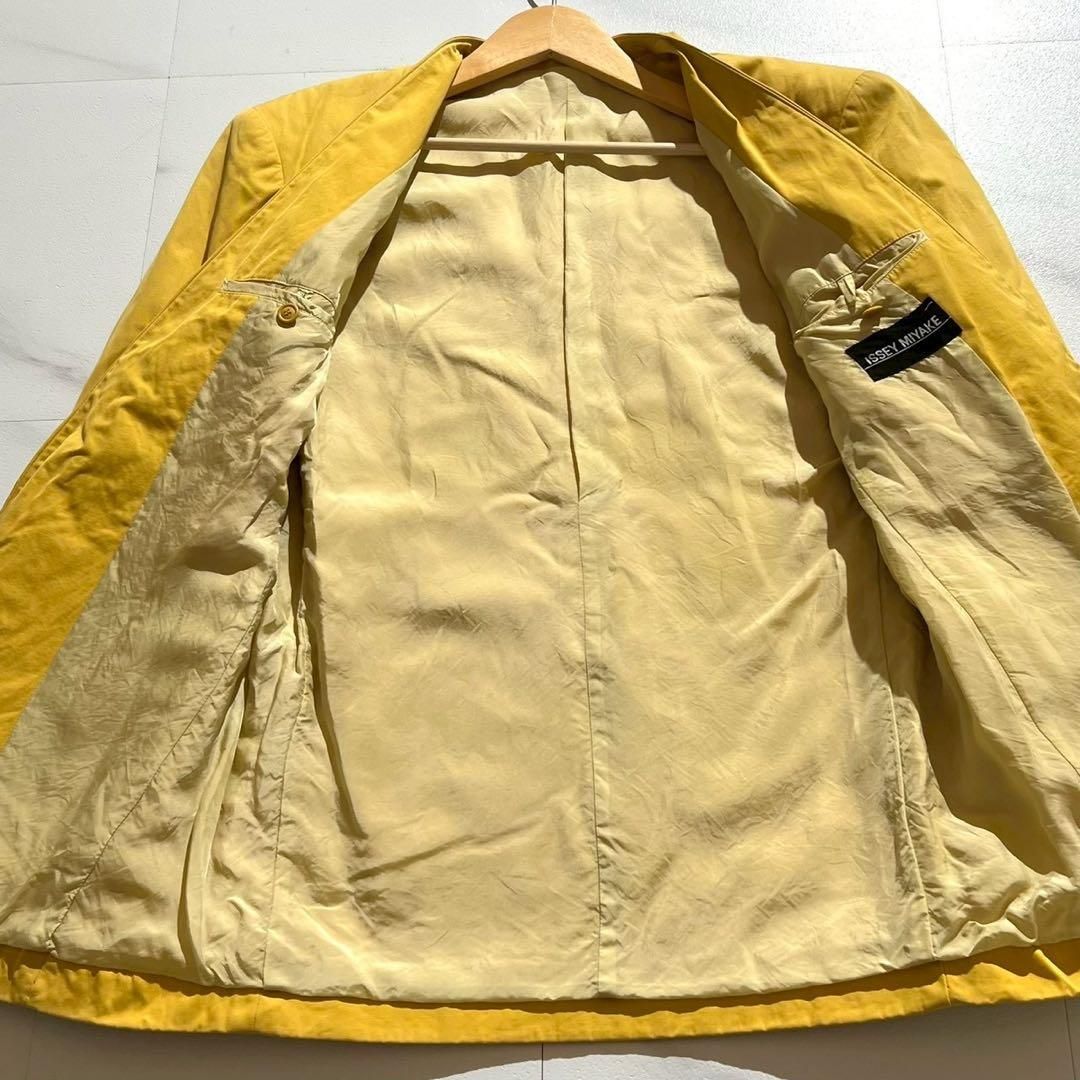 美品 ISSEY MIYAKE MEN イッセイミヤケメン コットンギャバジン 綿