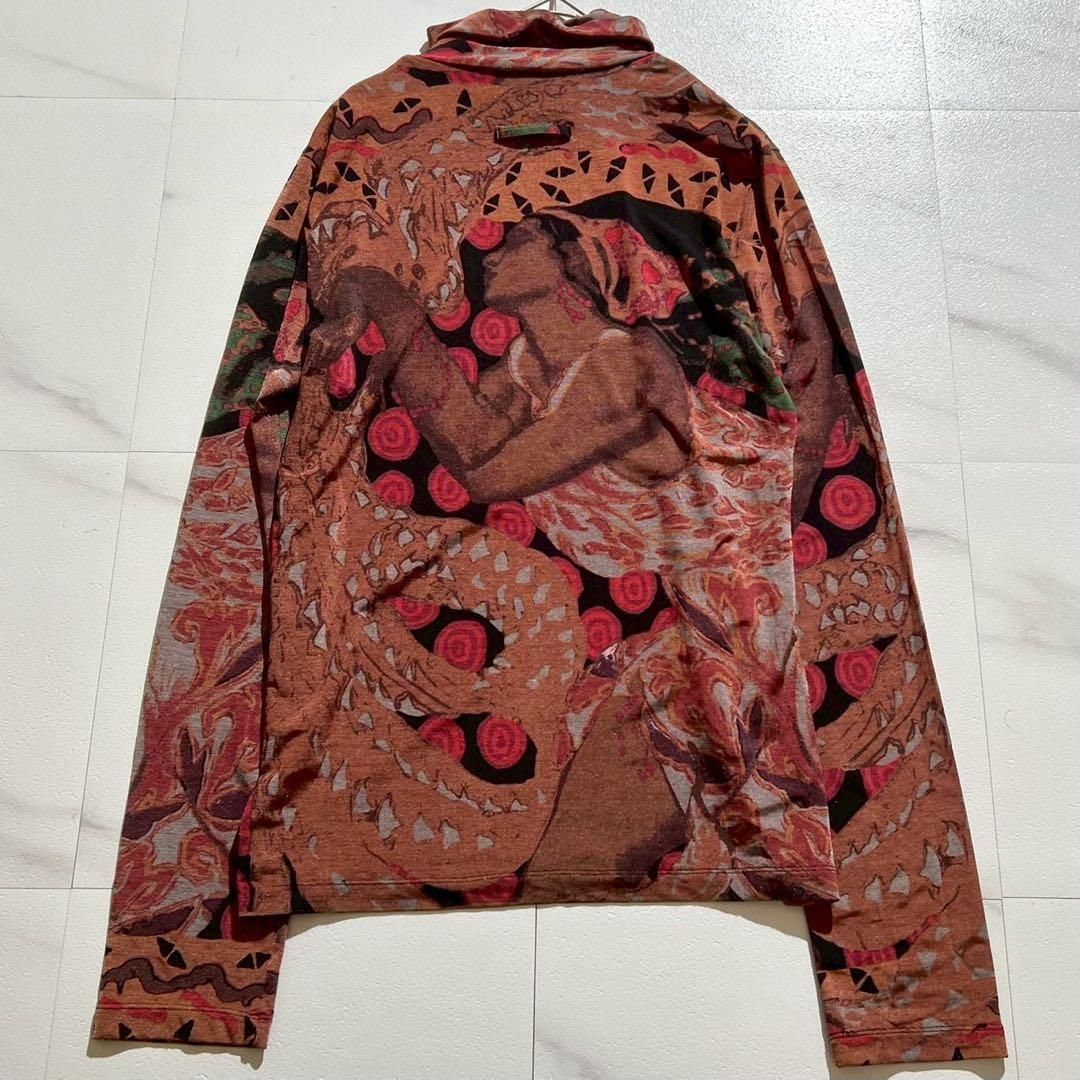 未使用に近い Jean Paul Gaultier ジャンポールゴルチエ 総柄 絵画