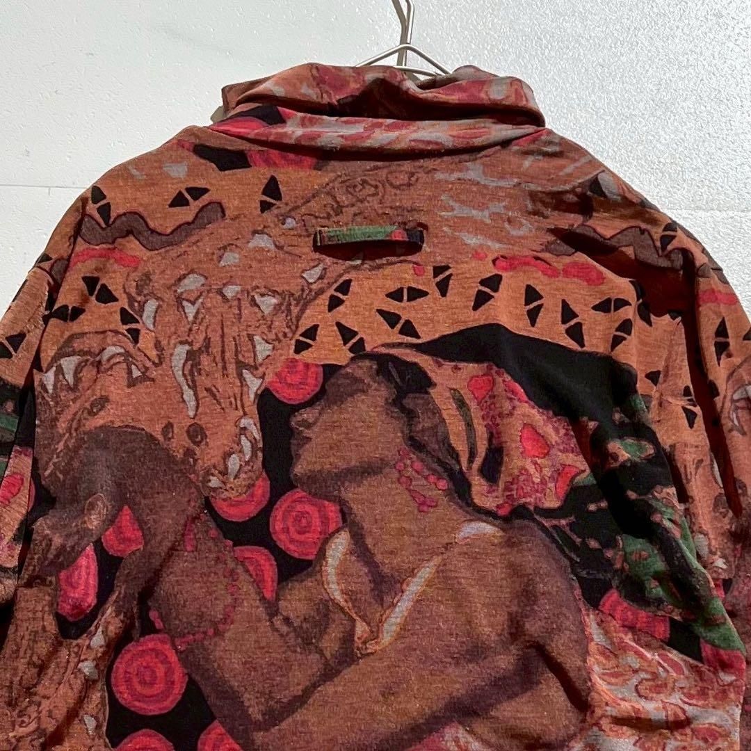 未使用に近い Jean Paul Gaultier ジャンポールゴルチエ 総柄 絵画