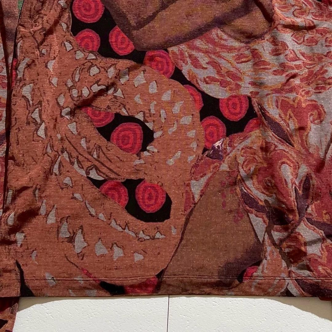未使用に近い Jean Paul Gaultier ジャンポールゴルチエ 総柄 絵画