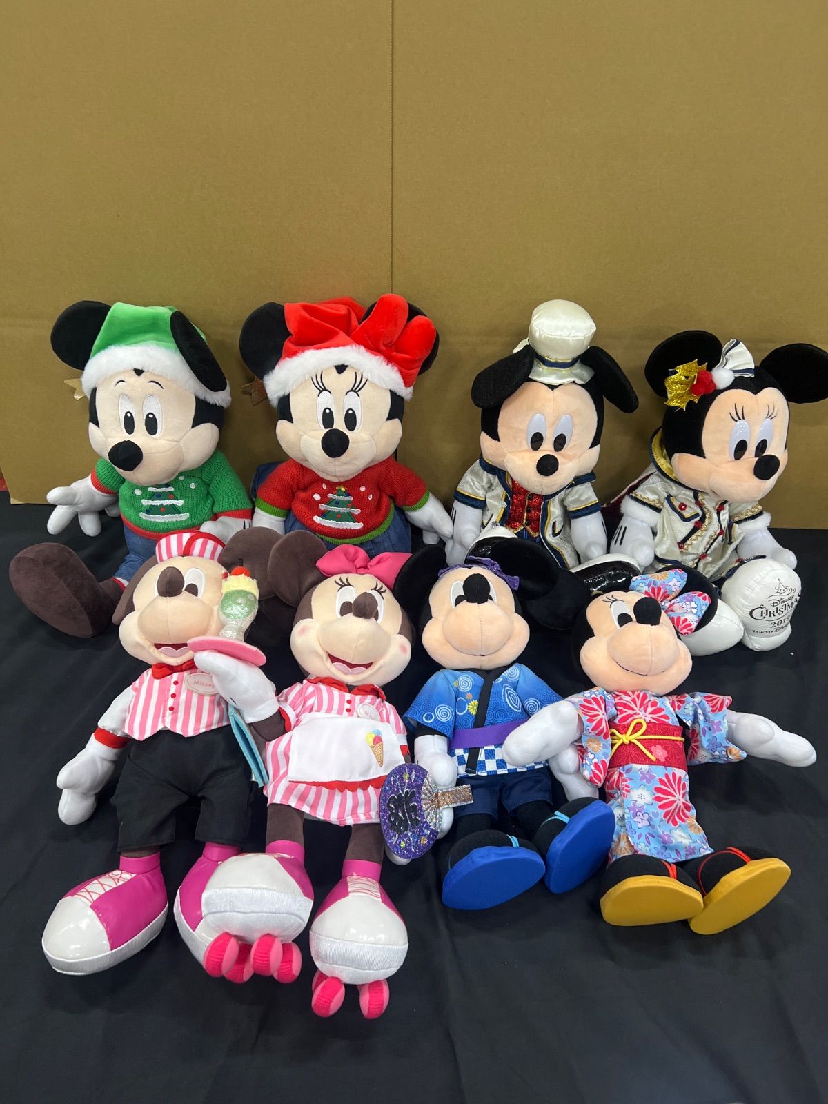 ディズニー ミッキー ミニー ぬいぐるみ8点セット 26020418 - メルカリ